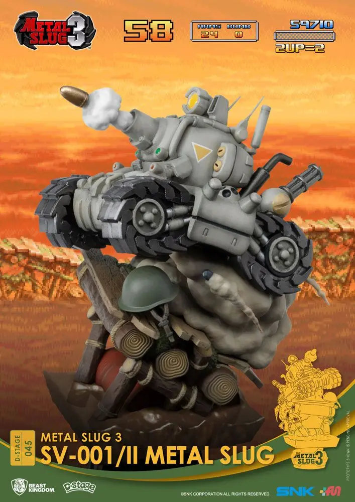 Metal Slug D-Stage PVC Diorama SV-001/II Metal Slug 16 cm fotografija izdelka