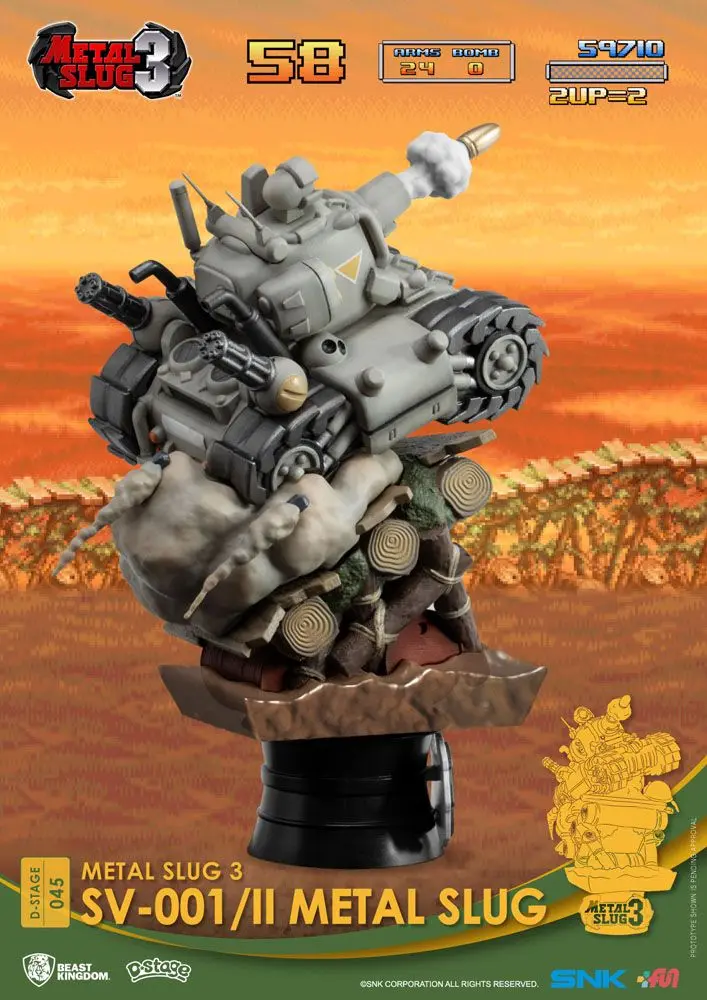 Metal Slug D-Stage PVC Diorama SV-001/II Metal Slug 16 cm fotografija izdelka
