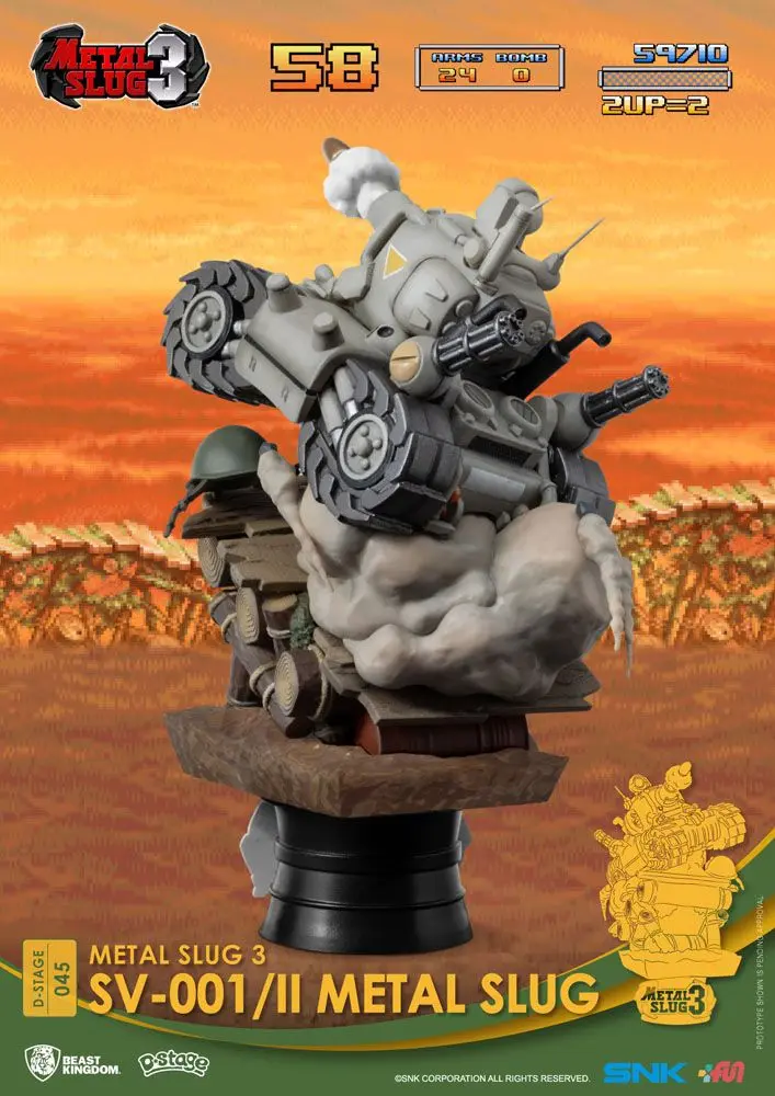 Metal Slug D-Stage PVC Diorama SV-001/II Metal Slug 16 cm fotografija izdelka
