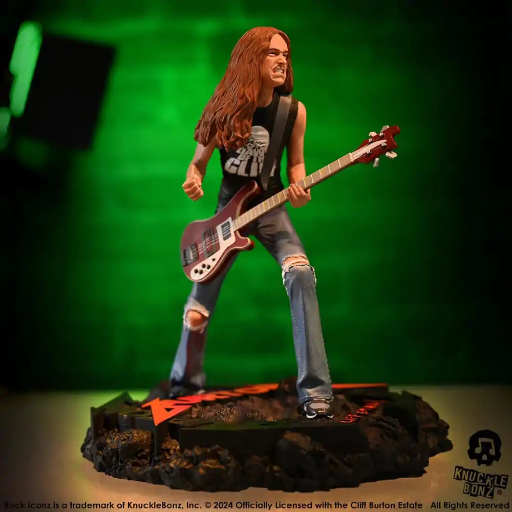 Metallica Rock Iconz kip Cliff Burton II 22 cm fotografija izdelka