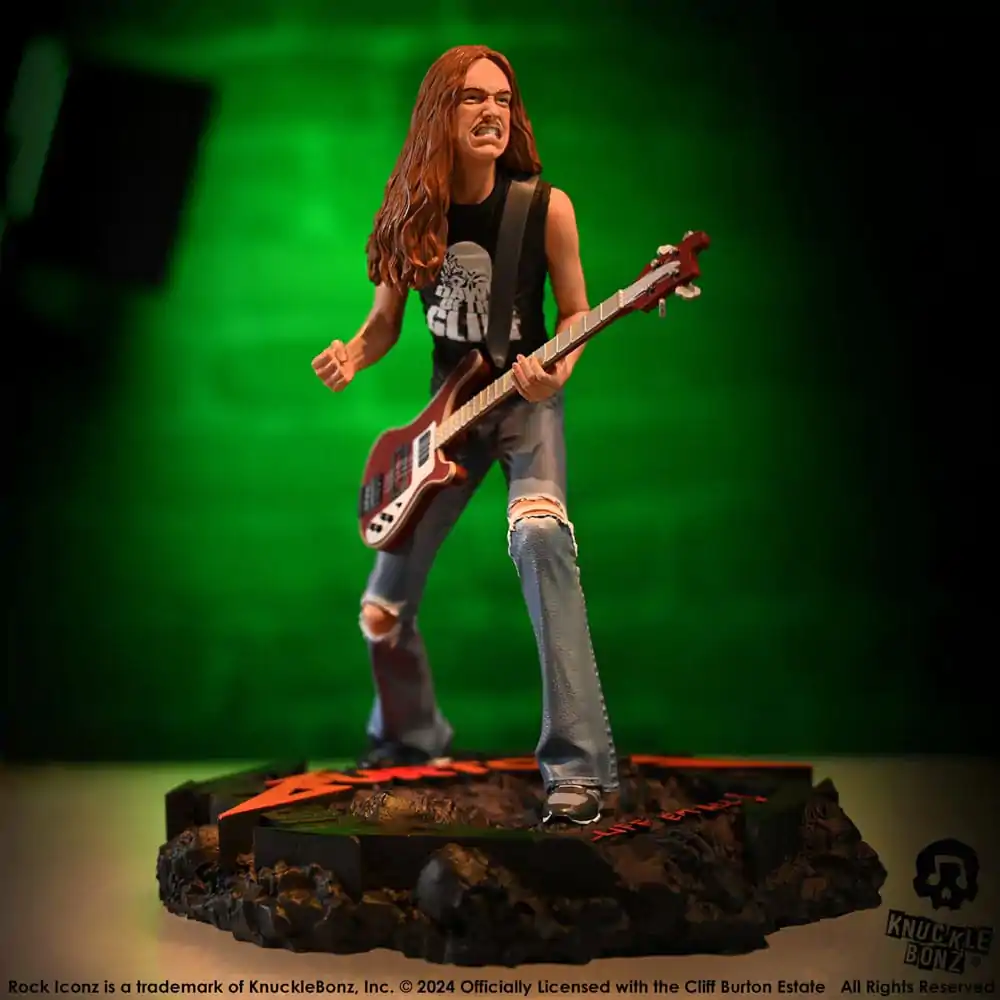 Metallica Rock Iconz kip Cliff Burton II 22 cm fotografija izdelka