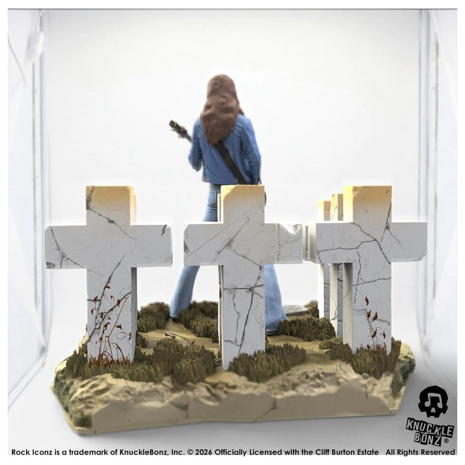 Metallica Rock Iconz figurica Cliff Burton III 21 cm fotografija izdelka