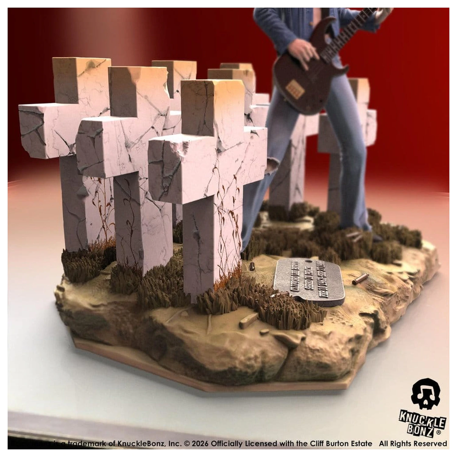 Metallica Rock Iconz figurica Cliff Burton III 21 cm fotografija izdelka