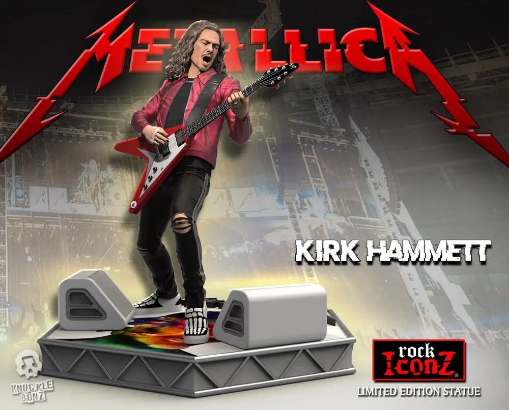 Metallica Rock Iconz Kip Kirk Hammett Limited Edition 22 cm fotografija izdelka