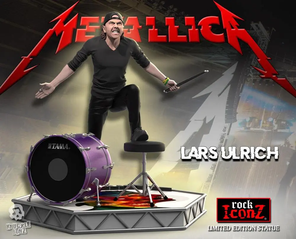 Metallica Rock Iconz Kip Lars Ulrich Limited Edition 22 cm fotografija izdelka