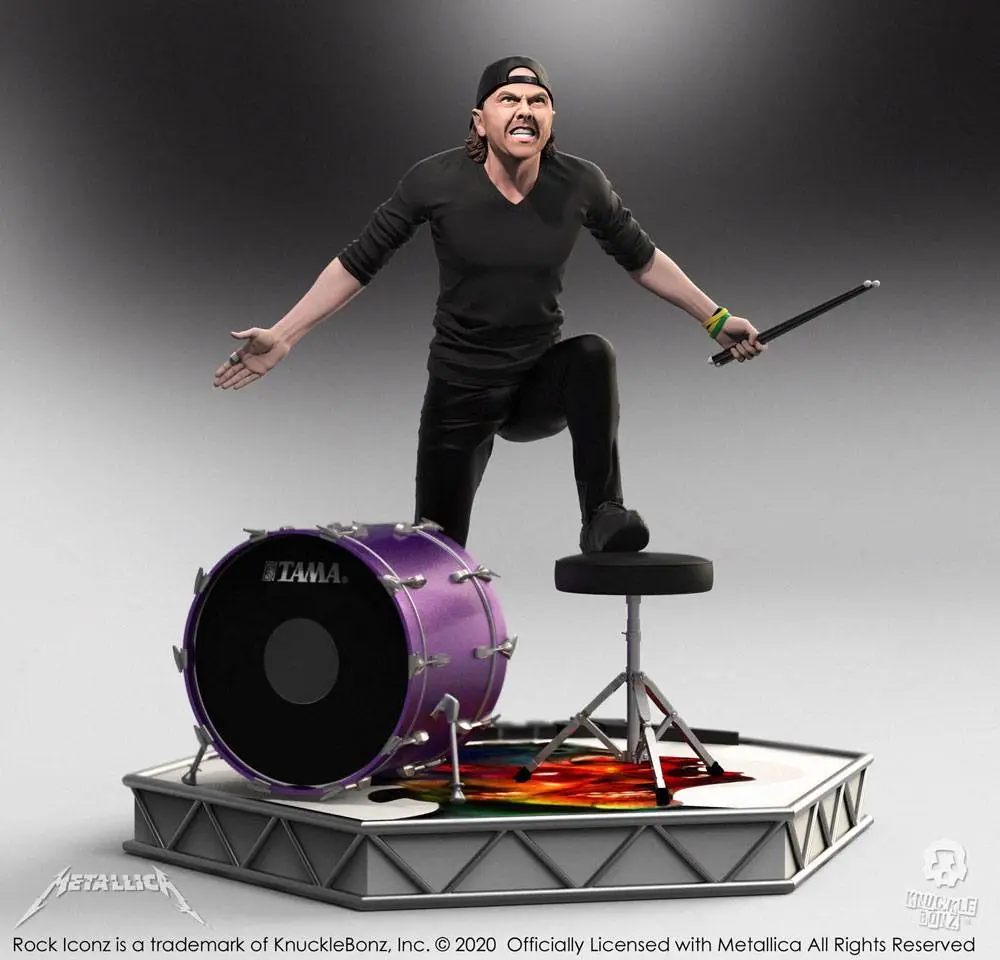 Metallica Rock Iconz Kip Lars Ulrich Limited Edition 22 cm fotografija izdelka