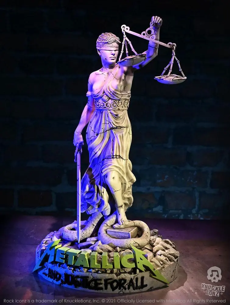 Metallica Rock Ikonz On Tour Kip Lady Justice fotografija izdelka