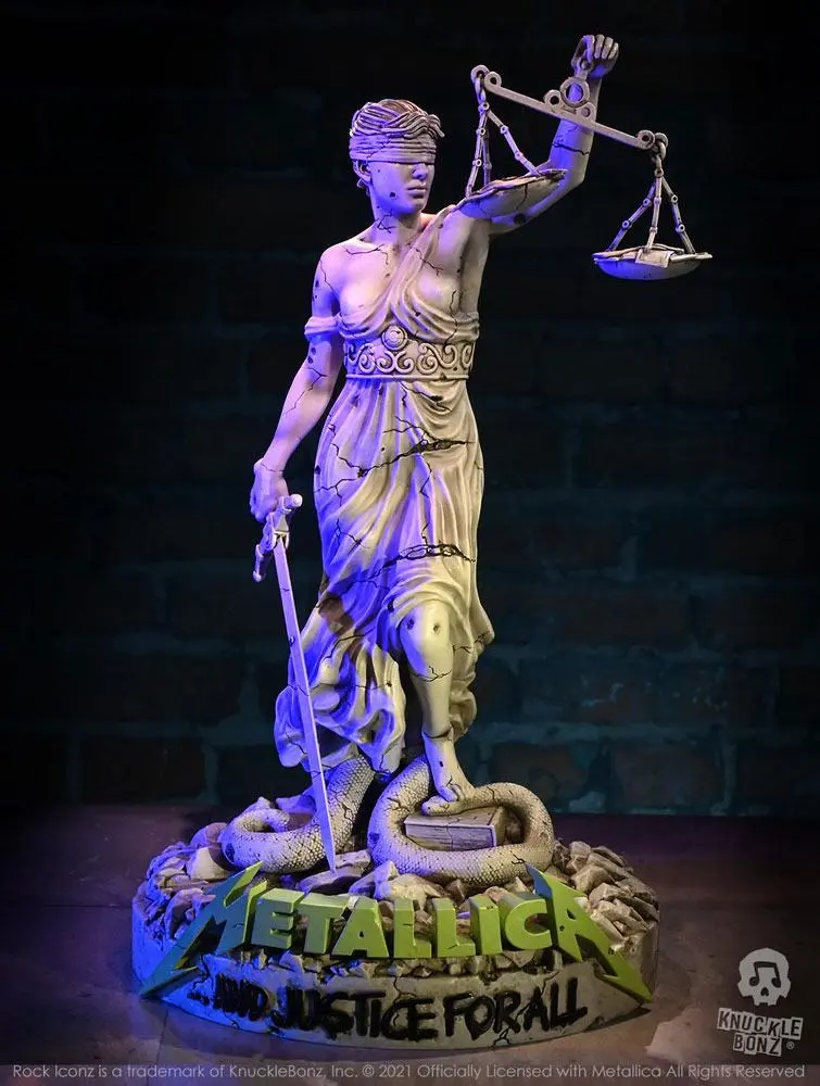 Metallica Rock Ikonz On Tour Kip Lady Justice fotografija izdelka