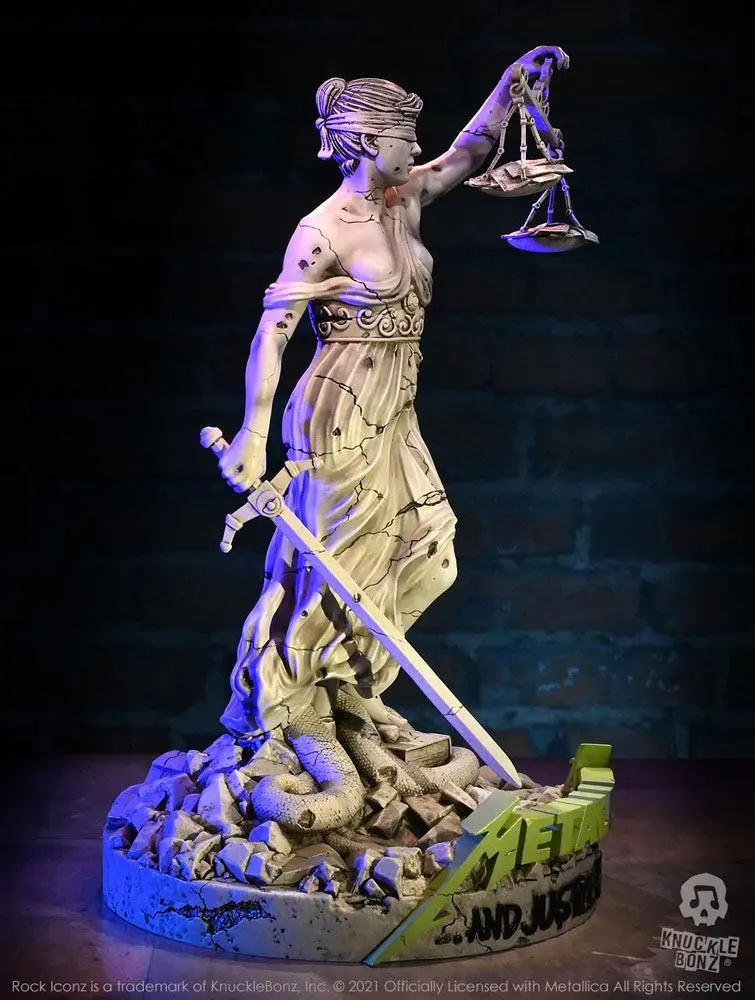 Metallica Rock Ikonz On Tour Kip Lady Justice fotografija izdelka