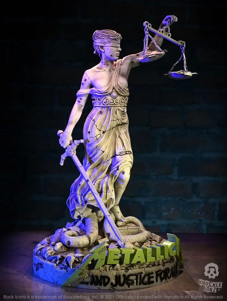 Metallica Rock Ikonz On Tour Kip Lady Justice fotografija izdelka