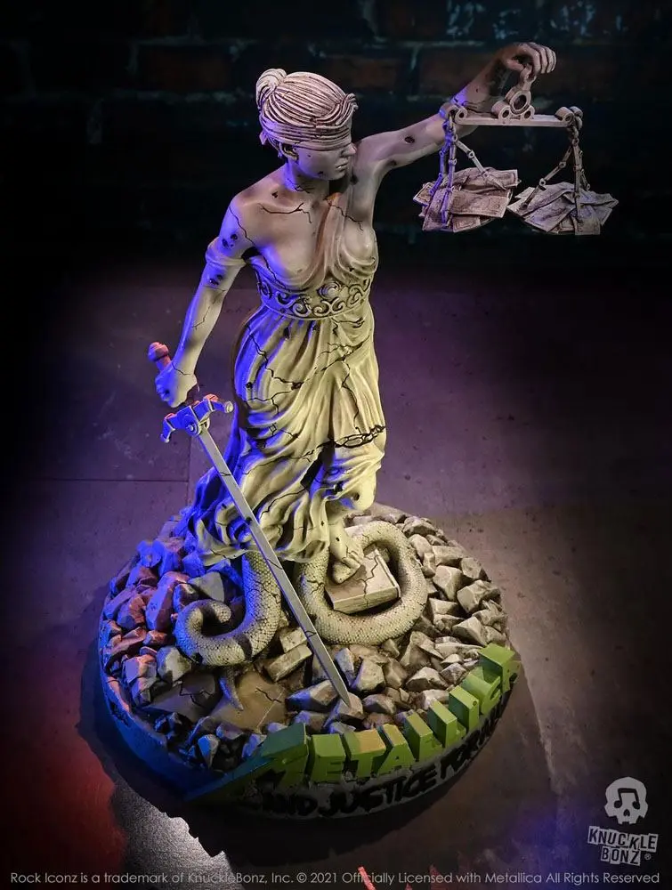Metallica Rock Ikonz On Tour Kip Lady Justice fotografija izdelka
