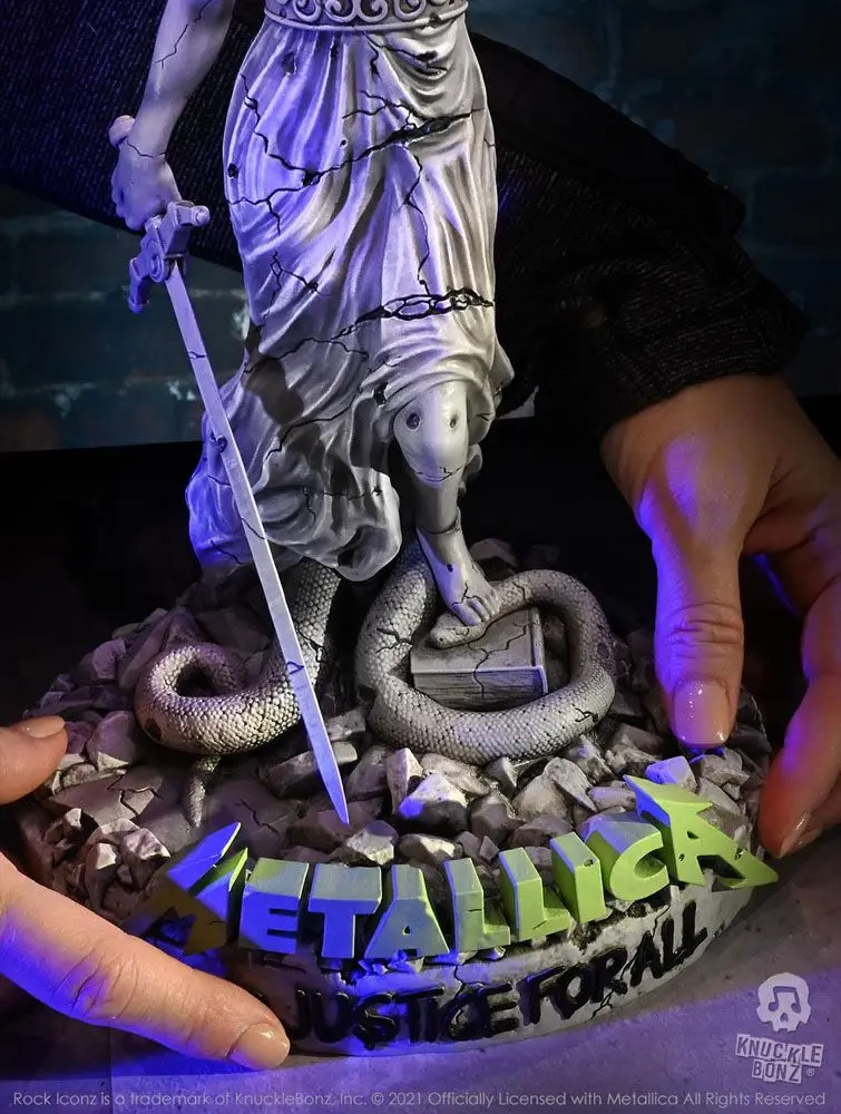 Metallica Rock Ikonz On Tour Kip Lady Justice fotografija izdelka