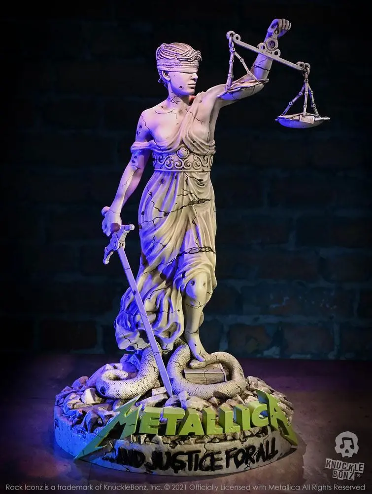 Metallica Rock Ikonz On Tour Kip Lady Justice fotografija izdelka