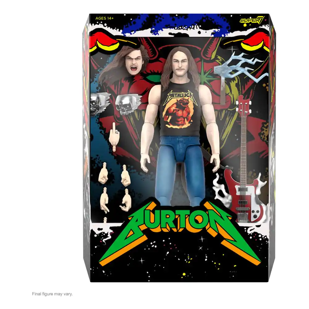 Metallica Ultimates akcijska figura Wave 2 Cliff Burton 18 cm fotografija izdelka