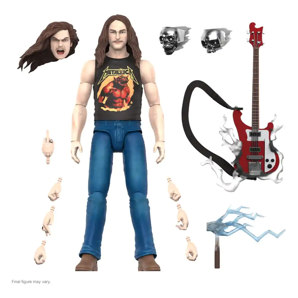 Metallica Ultimates akcijska figura Wave 2 Cliff Burton 18 cm fotografija izdelka