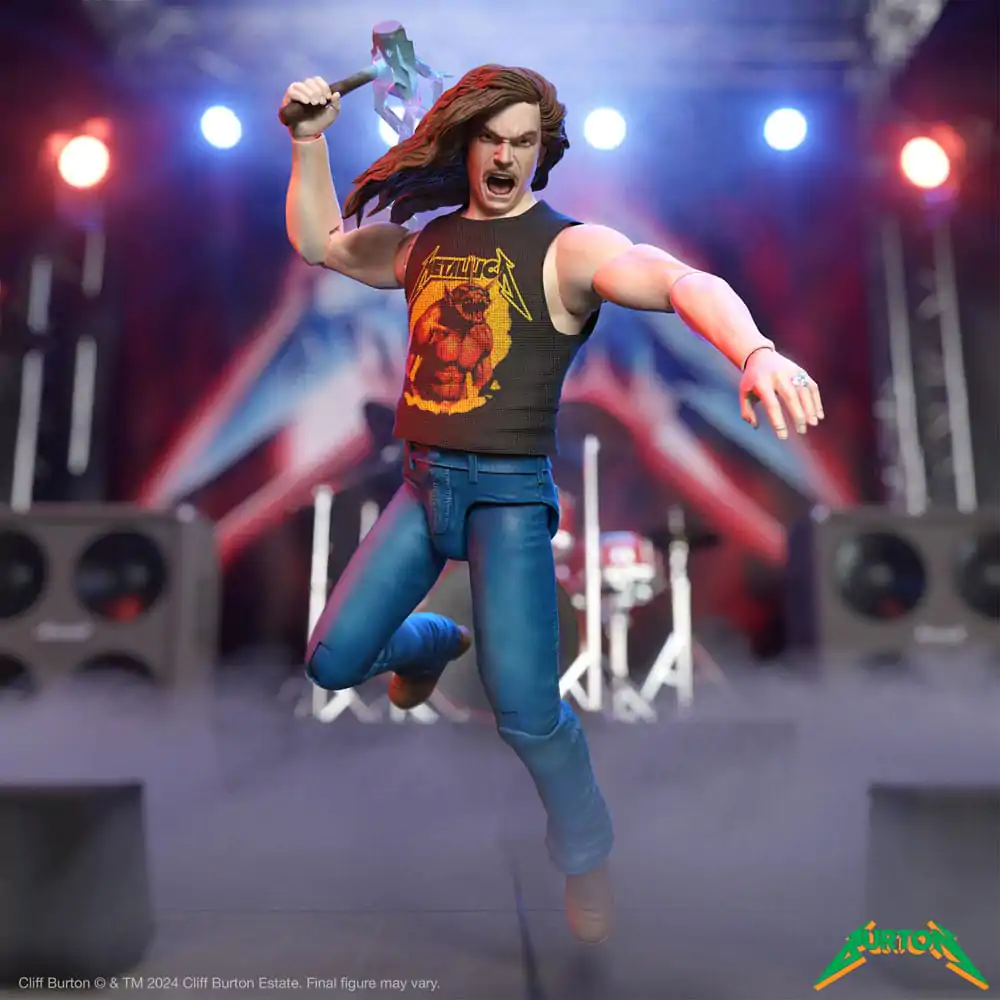 Metallica Ultimates akcijska figura Wave 2 Cliff Burton 18 cm fotografija izdelka