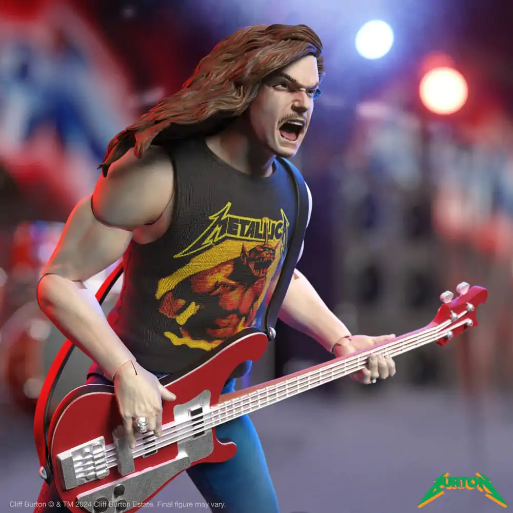 Metallica Ultimates akcijska figura Wave 2 Cliff Burton 18 cm fotografija izdelka