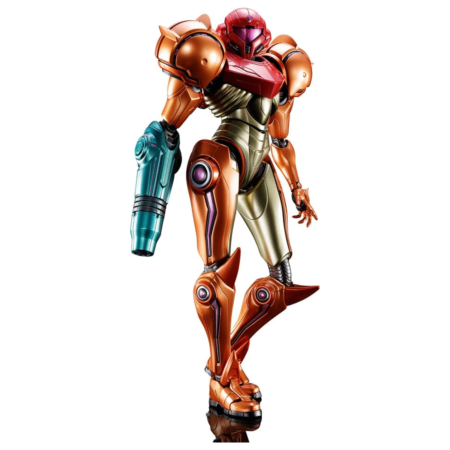 Metroid Prime 4: Beyond Diecast akcijska figura Samus Aran LED 21 cm fotografija izdelka