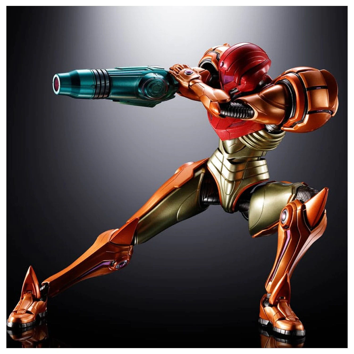Metroid Prime 4: Beyond Diecast akcijska figura Samus Aran LED 21 cm fotografija izdelka