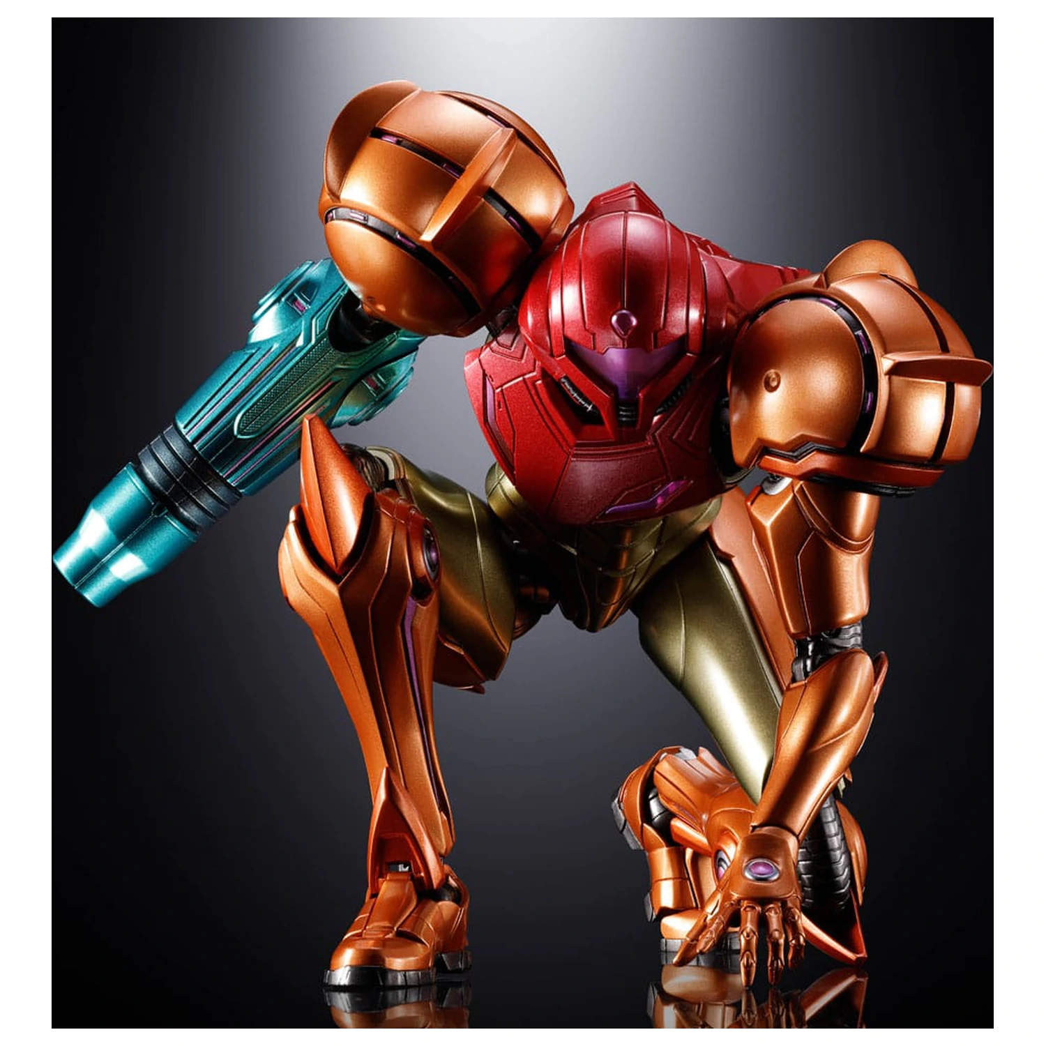 Metroid Prime 4: Beyond Diecast akcijska figura Samus Aran LED 21 cm fotografija izdelka