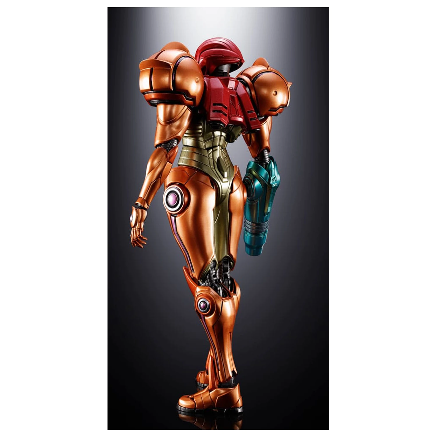 Metroid Prime 4: Beyond Diecast akcijska figura Samus Aran LED 21 cm fotografija izdelka