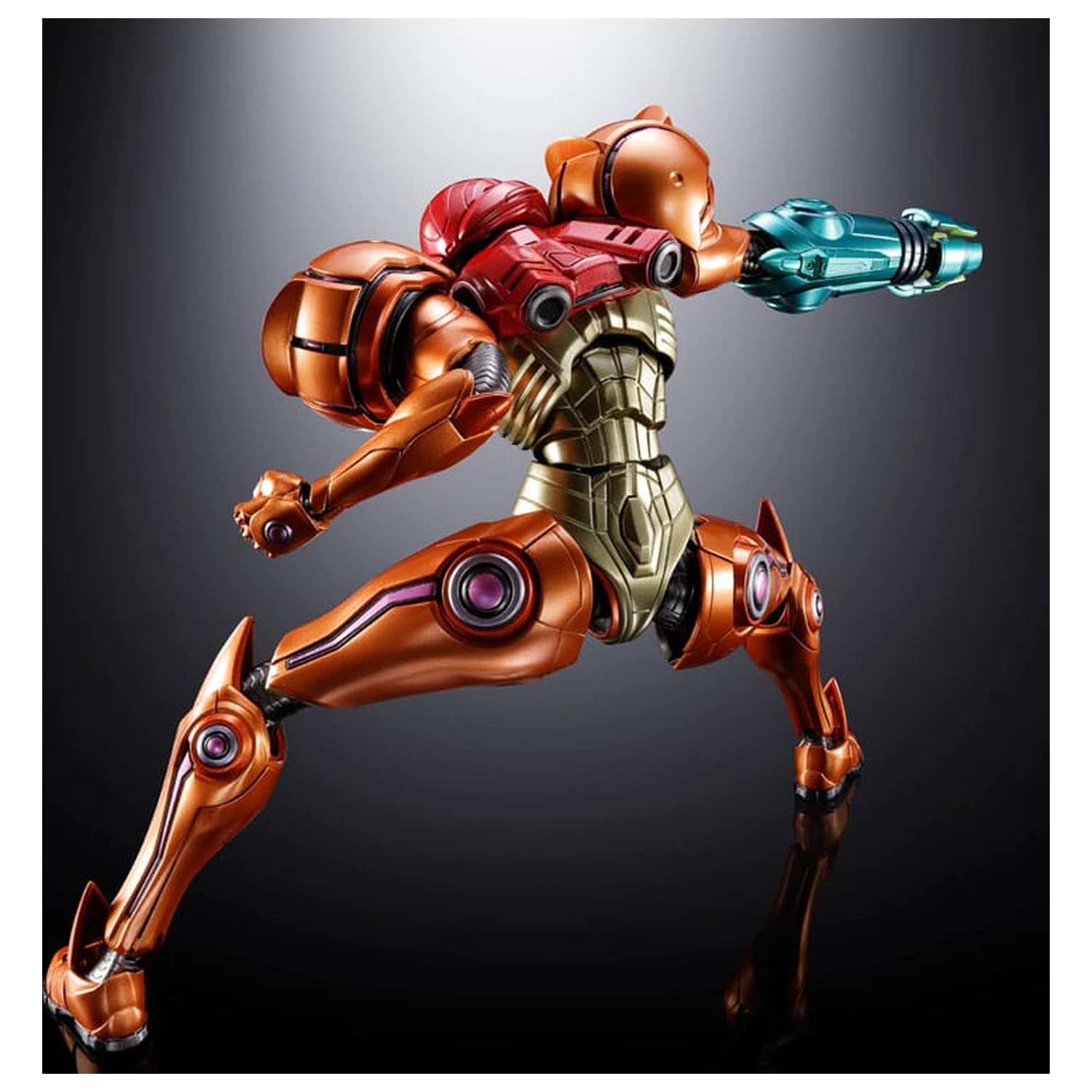 Metroid Prime 4: Beyond Diecast akcijska figura Samus Aran LED 21 cm fotografija izdelka
