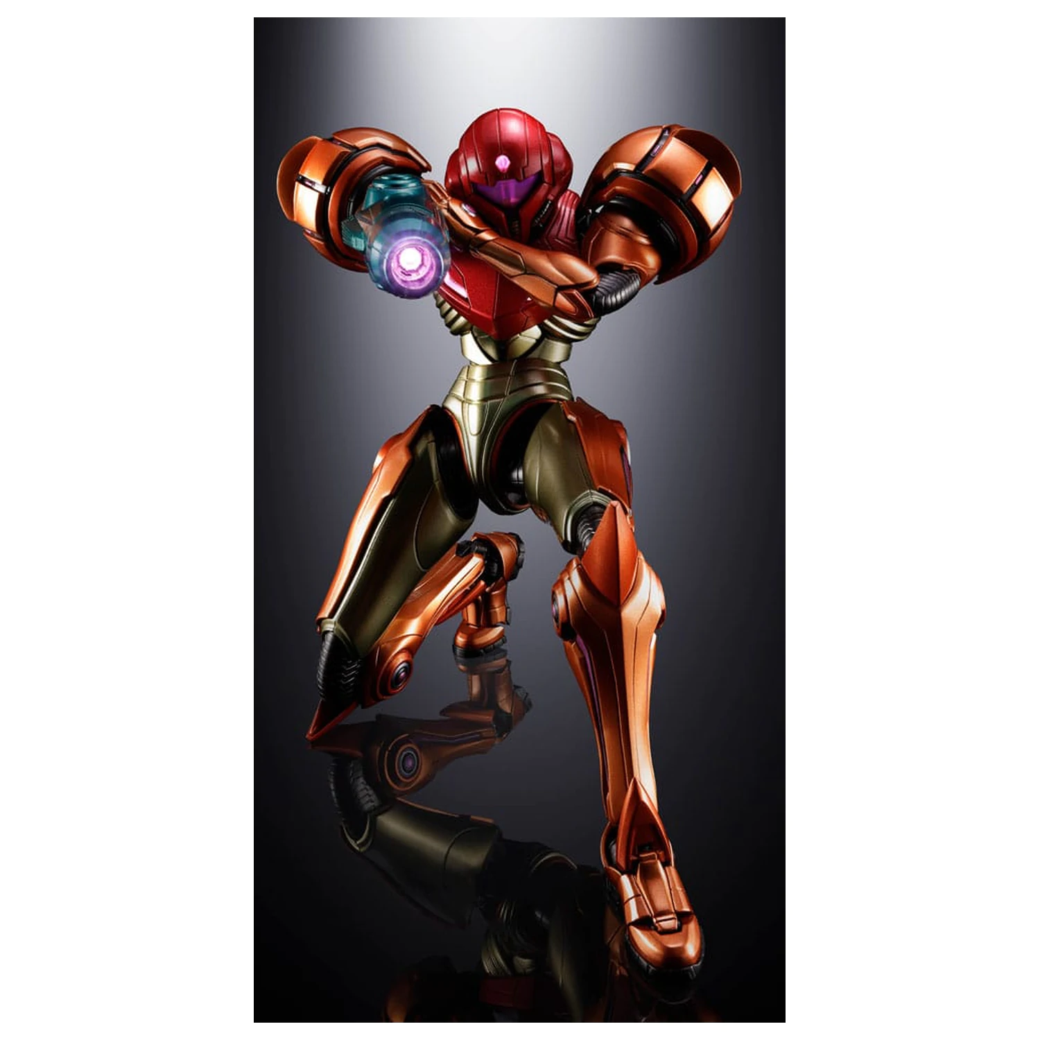 Metroid Prime 4: Beyond Diecast akcijska figura Samus Aran LED 21 cm fotografija izdelka