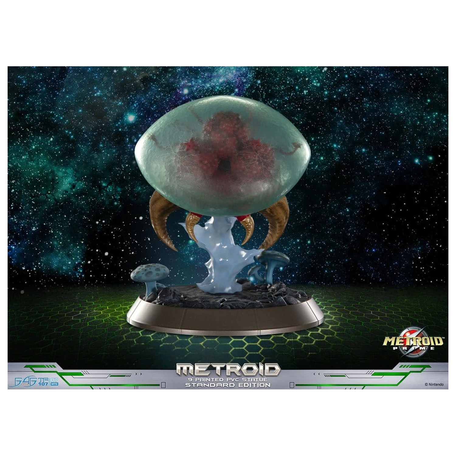 Metroid Prime PVC figura Metroid (standardna) (sveti v temi) 21 cm fotografija izdelka