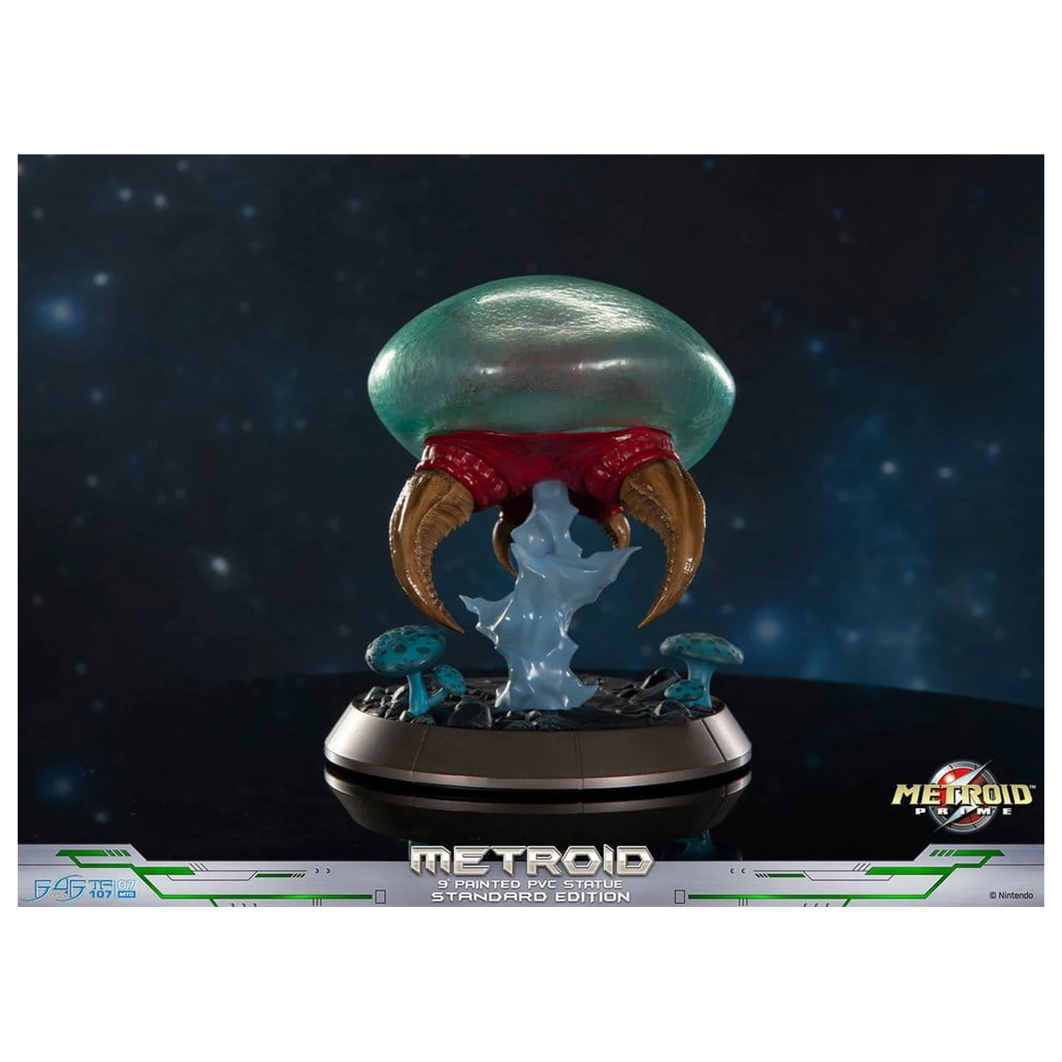 Metroid Prime PVC figura Metroid (standardna) (sveti v temi) 21 cm fotografija izdelka