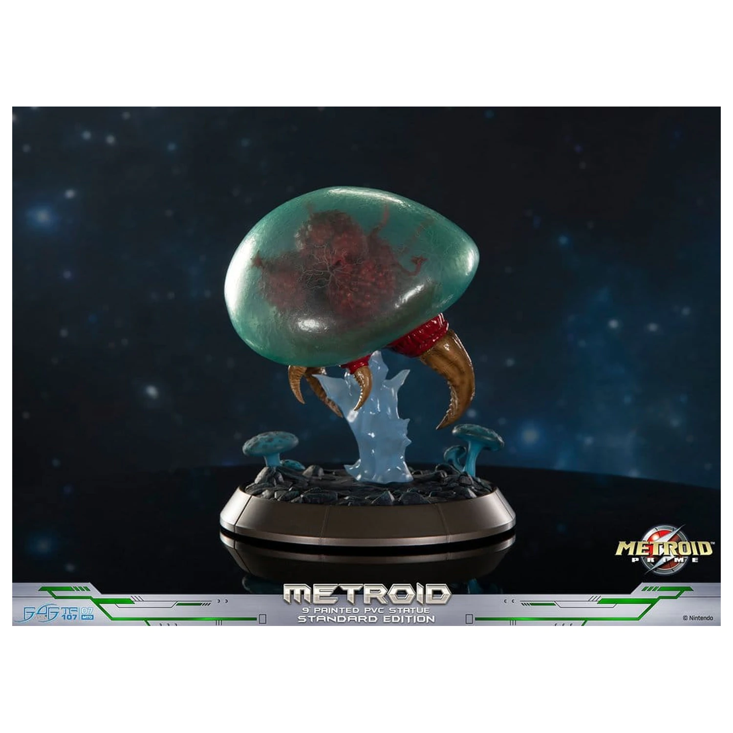 Metroid Prime PVC figura Metroid (standardna) (sveti v temi) 21 cm fotografija izdelka