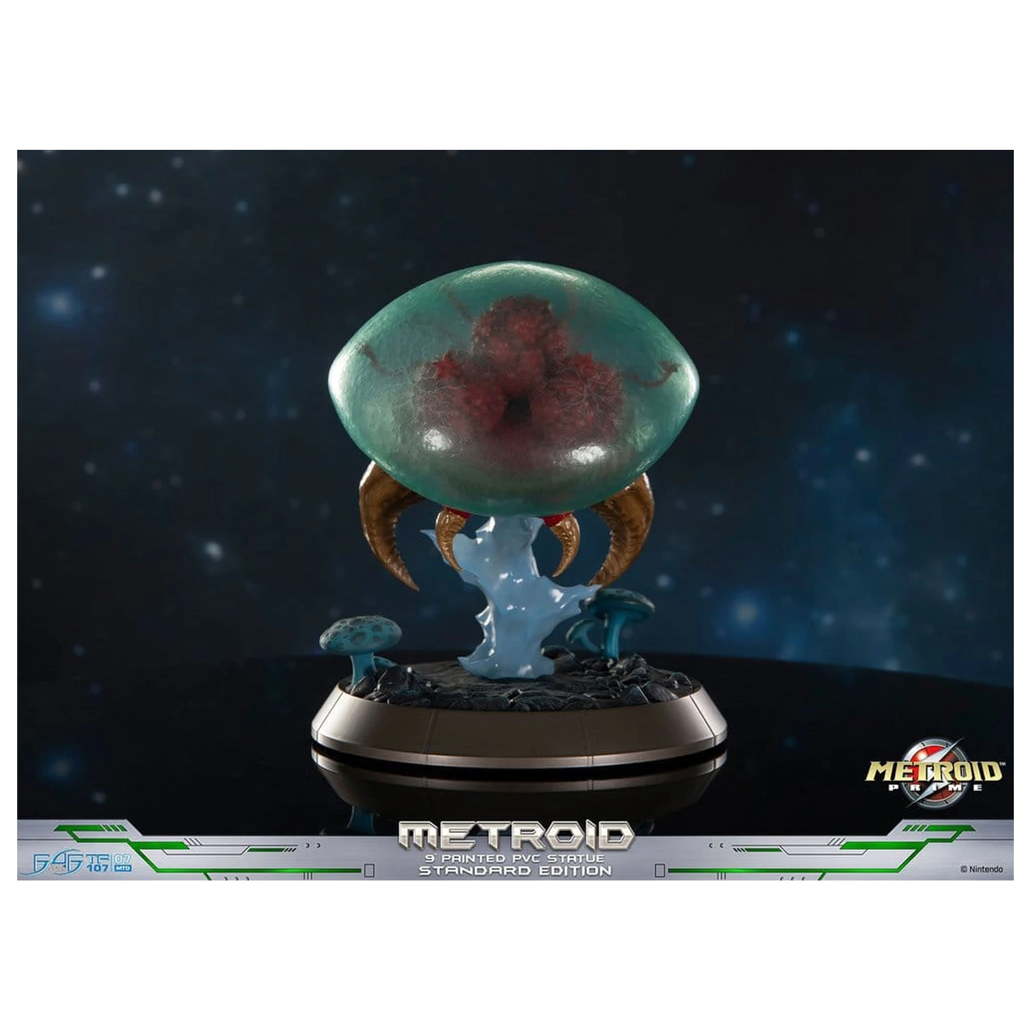 Metroid Prime PVC figura Metroid (standardna) (sveti v temi) 21 cm fotografija izdelka