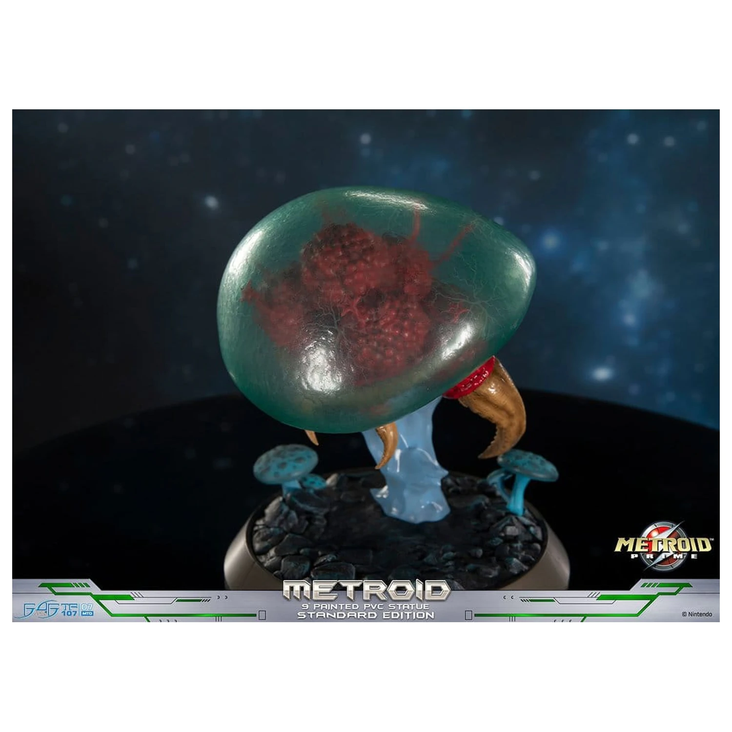 Metroid Prime PVC figura Metroid (standardna) (sveti v temi) 21 cm fotografija izdelka