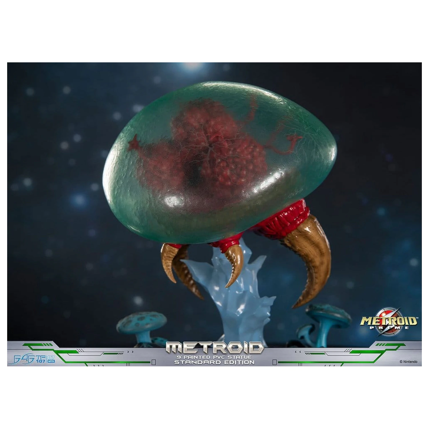 Metroid Prime PVC figura Metroid (standardna) (sveti v temi) 21 cm fotografija izdelka