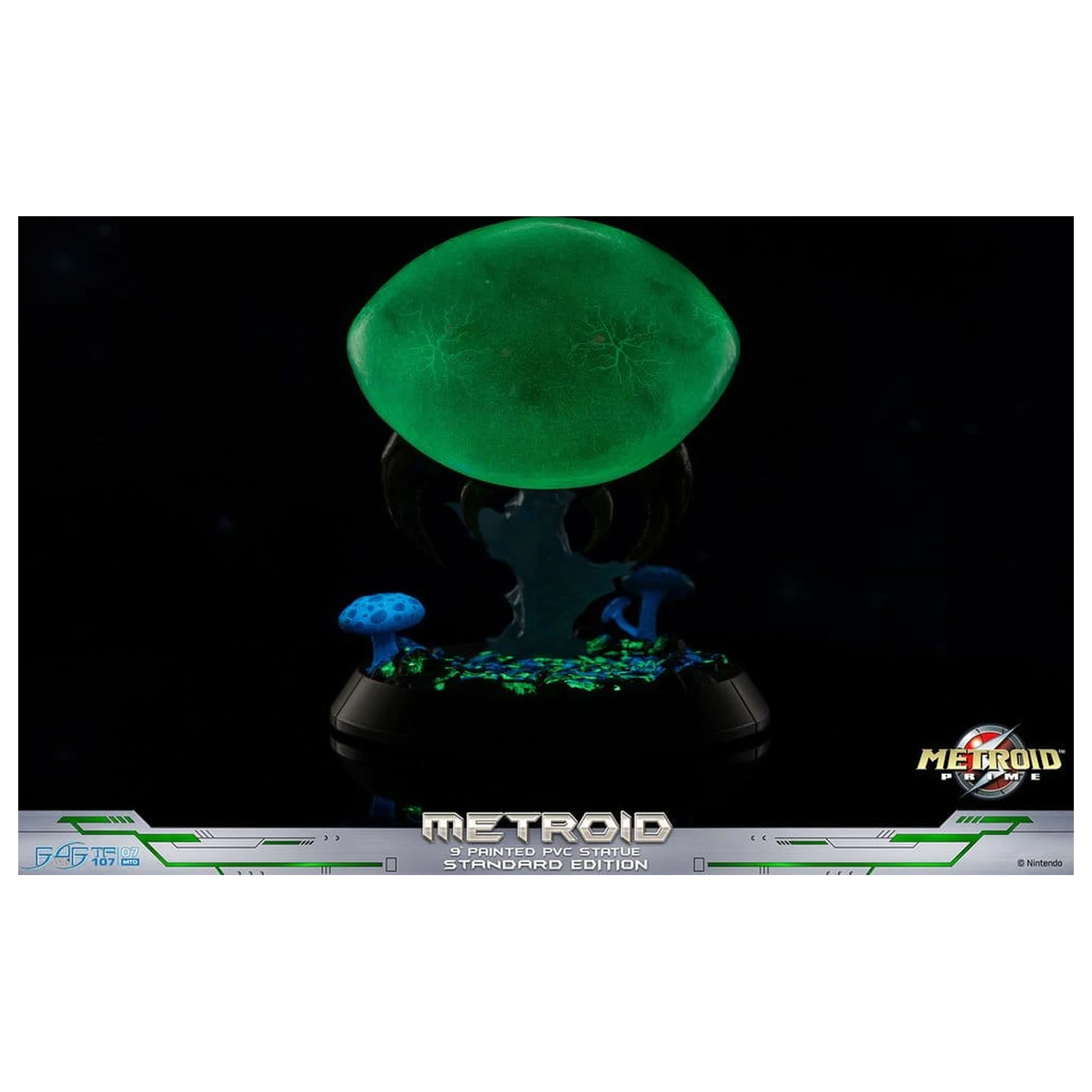 Metroid Prime PVC figura Metroid (standardna) (sveti v temi) 21 cm fotografija izdelka