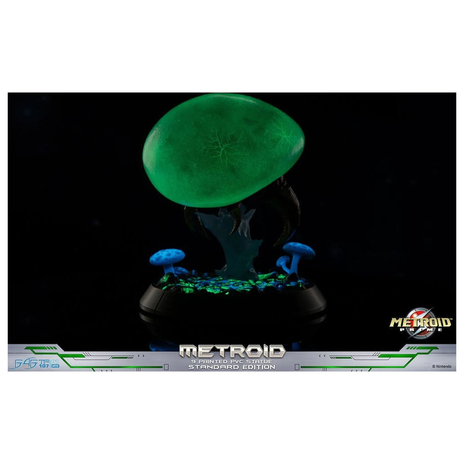 Metroid Prime PVC figura Metroid (standardna) (sveti v temi) 21 cm fotografija izdelka