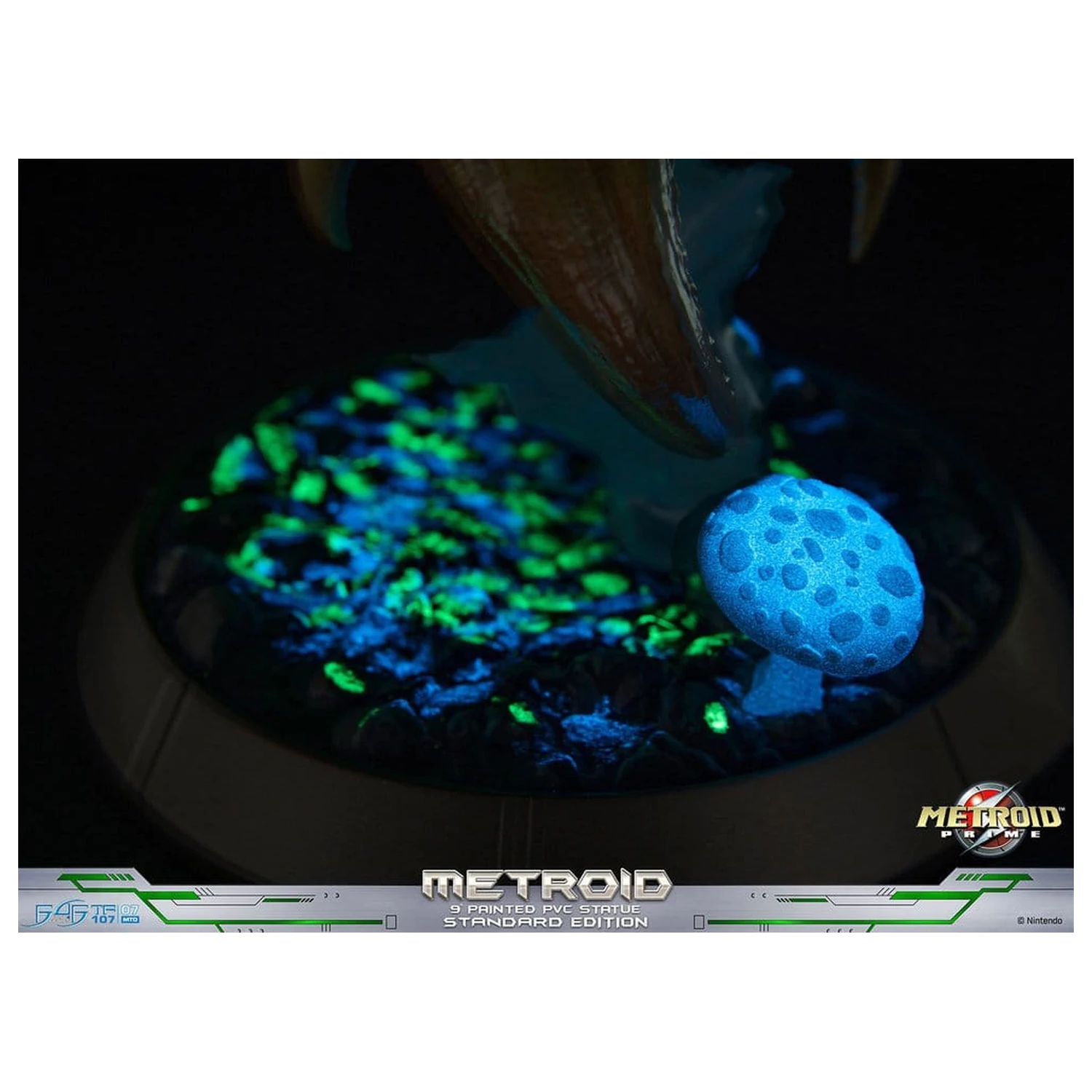 Metroid Prime PVC figura Metroid (standardna) (sveti v temi) 21 cm fotografija izdelka