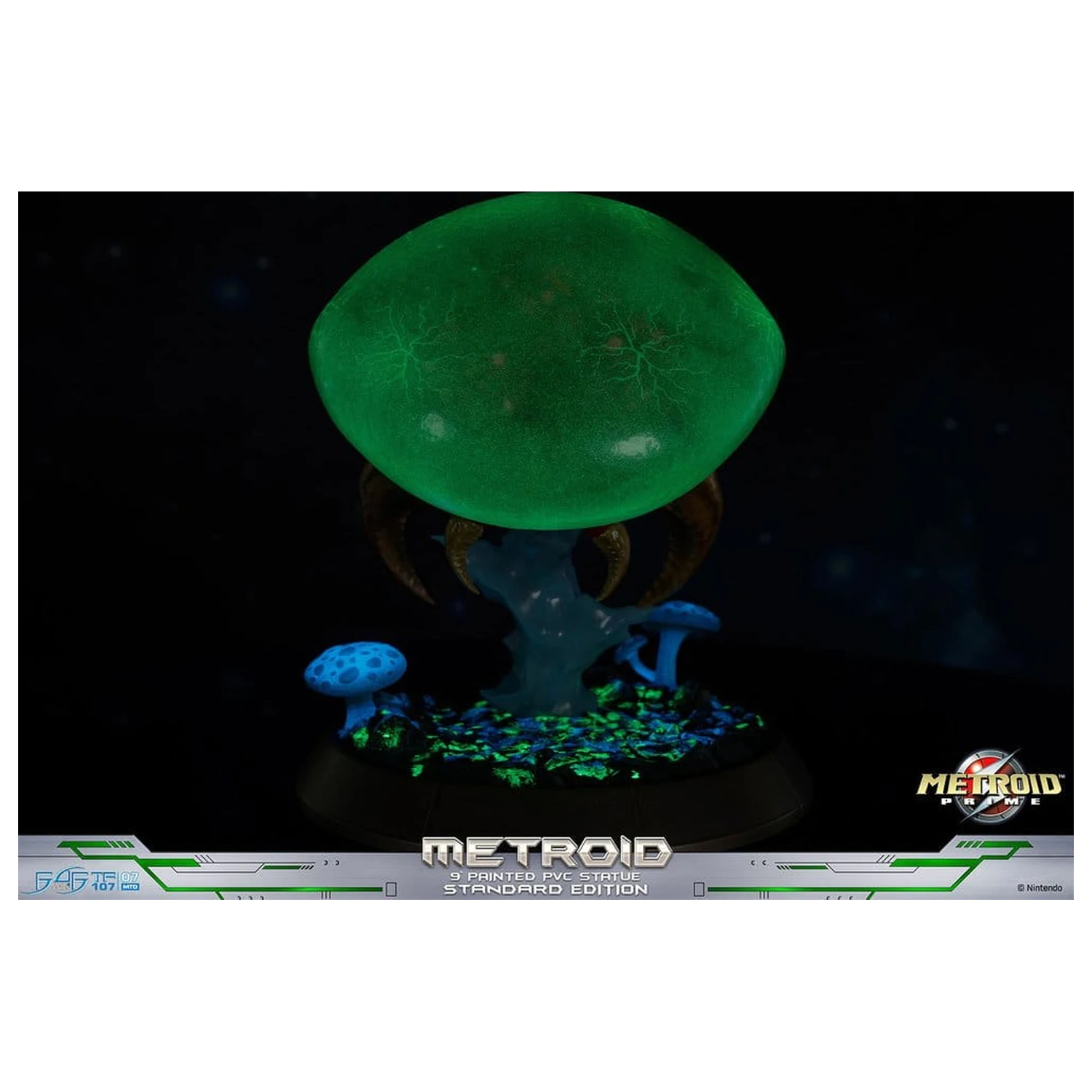 Metroid Prime PVC figura Metroid (standardna) (sveti v temi) 21 cm fotografija izdelka