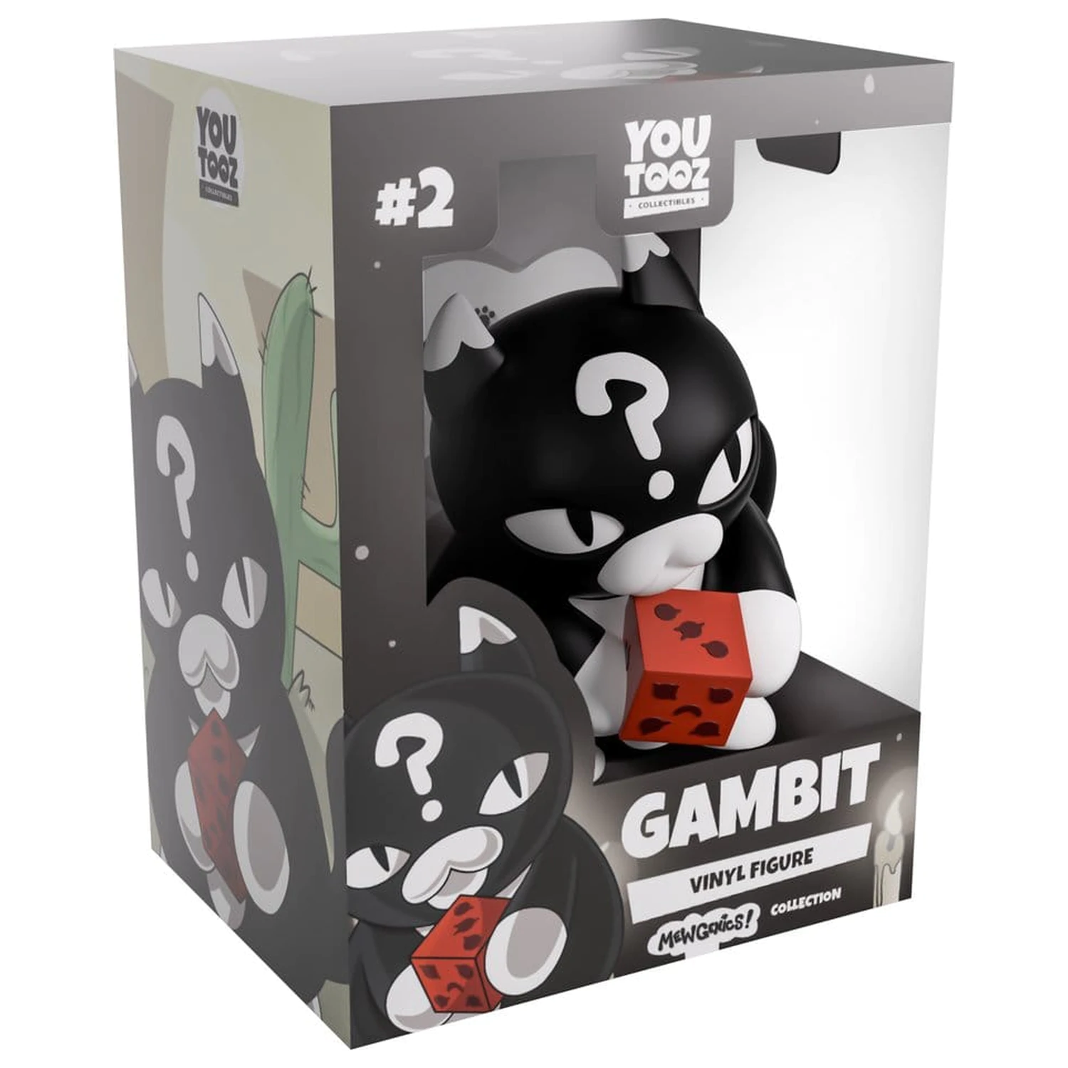 Mewgenics vinilna figura Gambit 9 cm fotografija izdelka