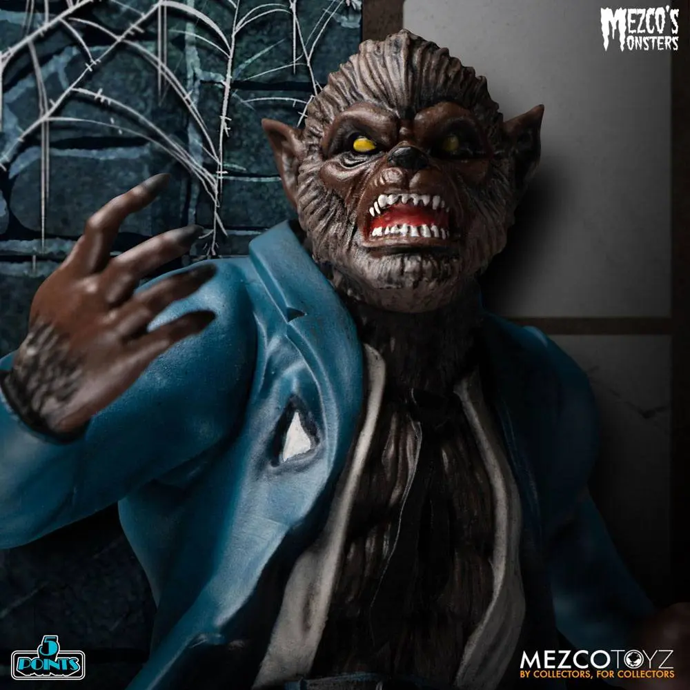 Mezco's Monsters 5 Points akcijske figure Tower of Fear Deluxe Set 9 cm fotografija izdelka