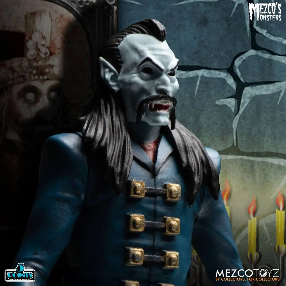 Mezco's Monsters 5 Points akcijske figure Tower of Fear Deluxe Set 9 cm fotografija izdelka