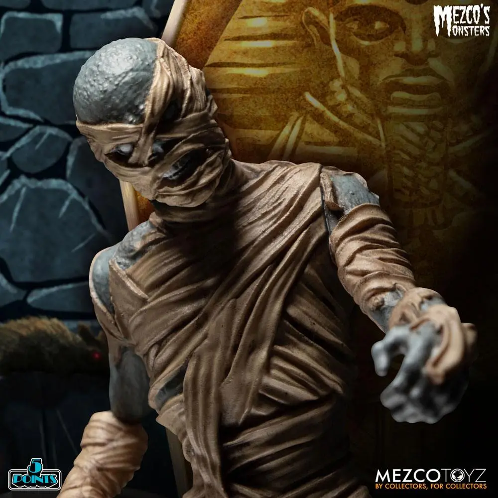 Mezco's Monsters 5 Points akcijske figure Tower of Fear Deluxe Set 9 cm fotografija izdelka