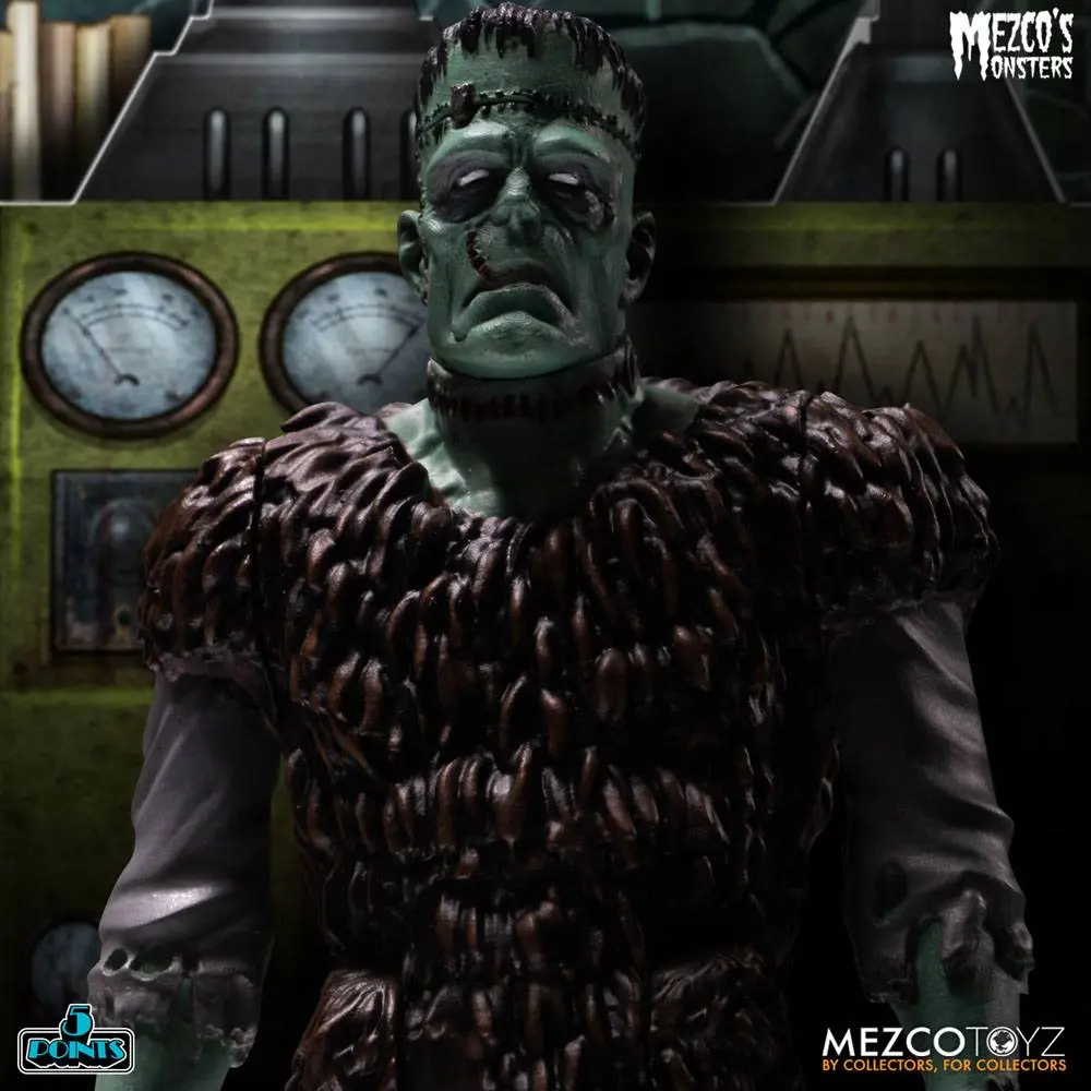 Mezco's Monsters 5 Points akcijske figure Tower of Fear Deluxe Set 9 cm fotografija izdelka