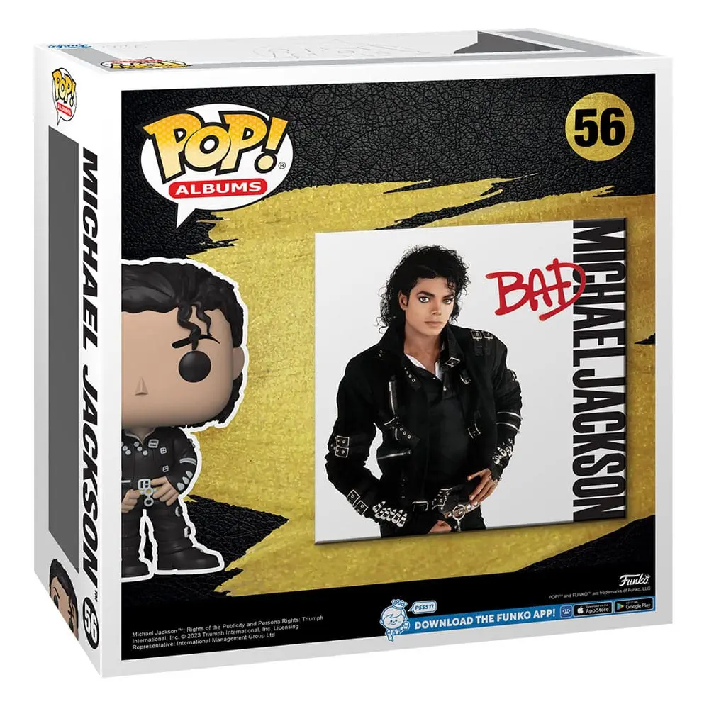 Michael Jackson POP! Albums Vinyl Figura Bad 9 cm fotografija izdelka