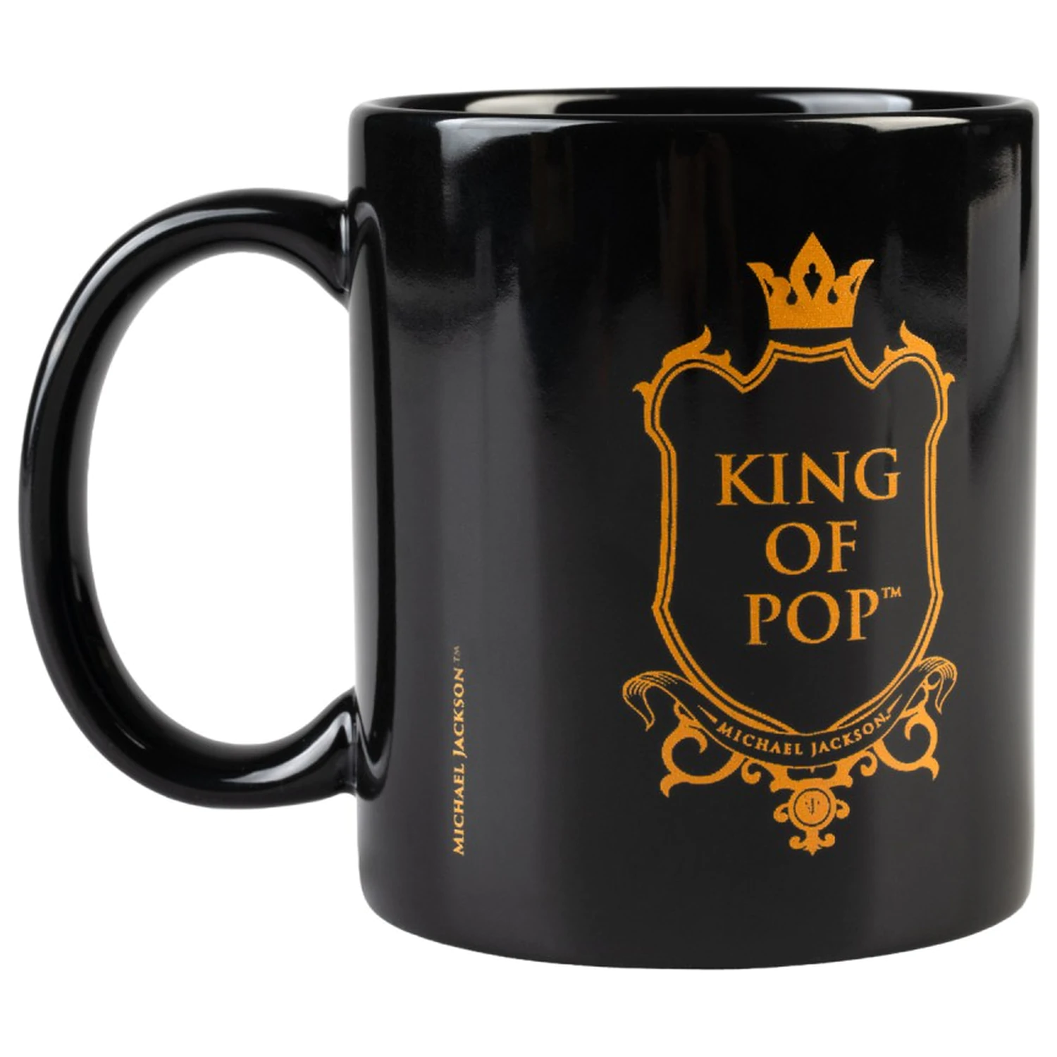 Michael Jackson Mug King of Pop Black 350 ml skodelica fotografija izdelka