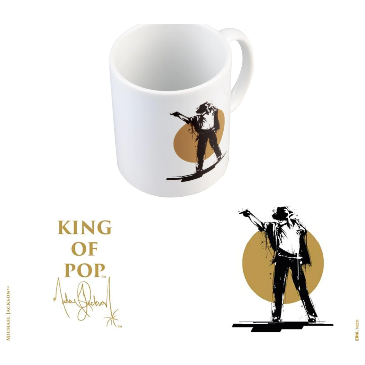 Michael Jackson King of Pop skodelica fotografija izdelka