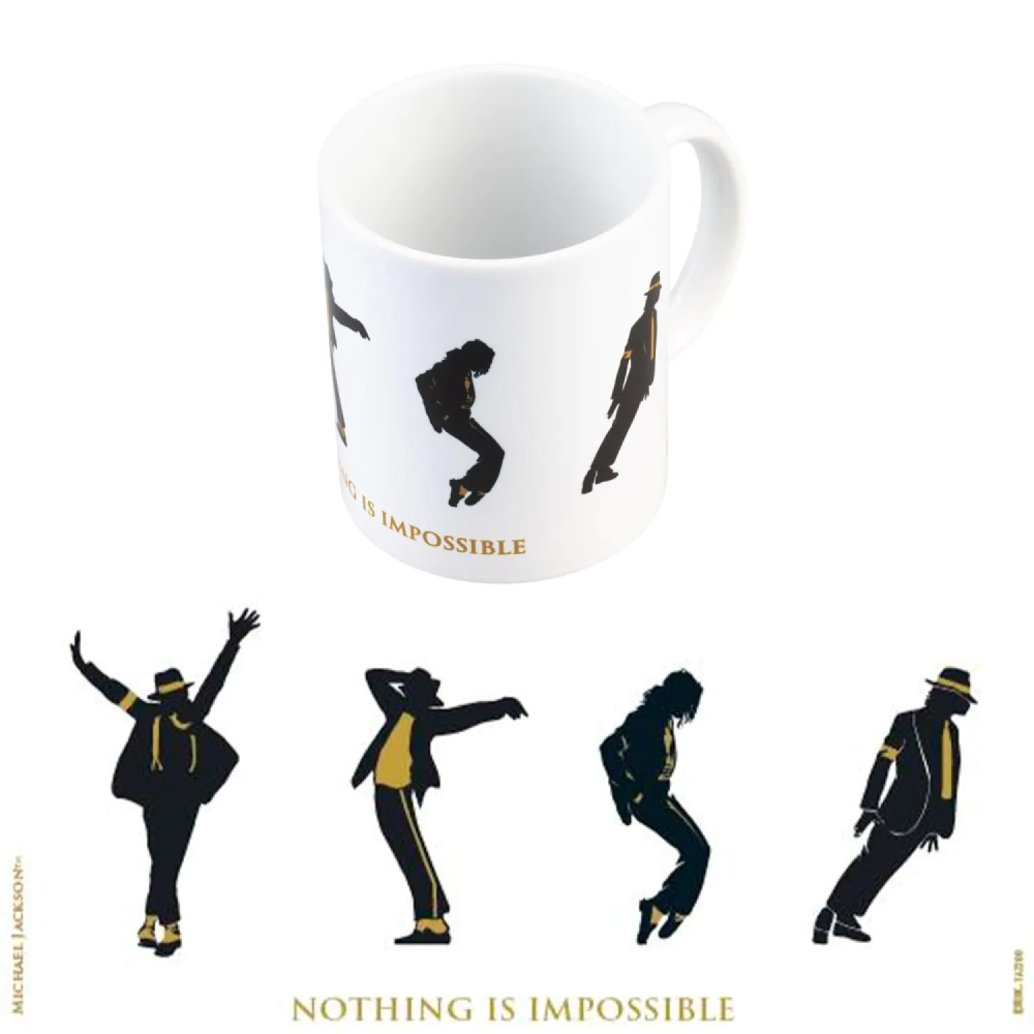 Michael Jackson Skodelica Nothing is Impossible 350 ml fotografija izdelka