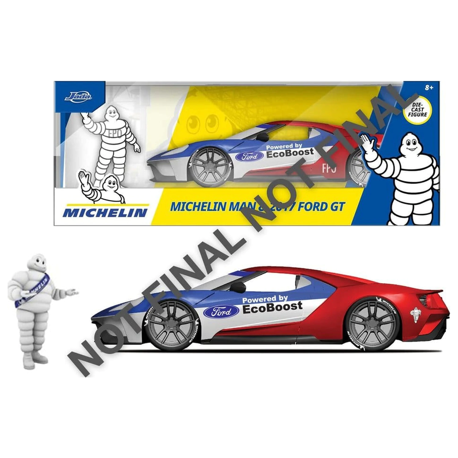 Michelin Man Diecast Model 1/24 2017 Ford GT fotografija izdelka