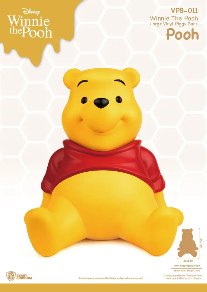 Winnie The Pooh Piggy Vinil Banka Winnie 35 cm fotografija izdelka