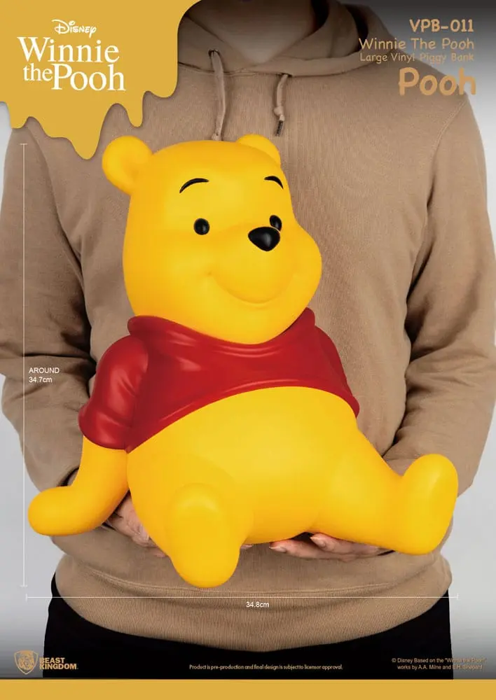 Winnie The Pooh Piggy Vinil Banka Winnie 35 cm fotografija izdelka