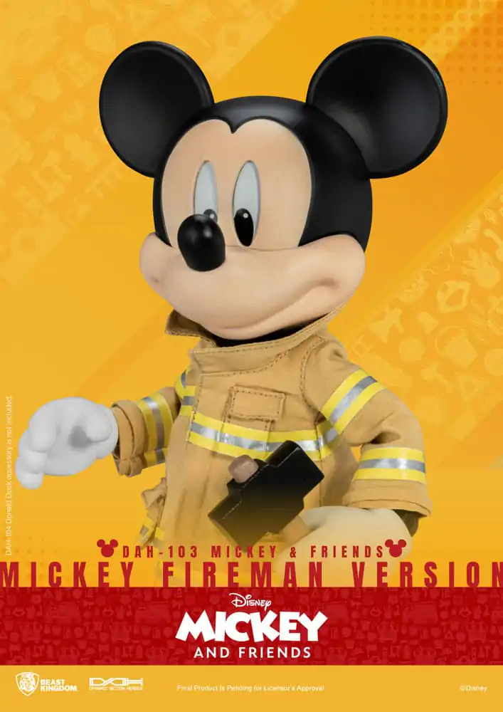 Mickey & Friends Dynamic 8ction Heroes akcijska figura 1/9 Mickey Fireman Ver. 24 cm fotografija izdelka